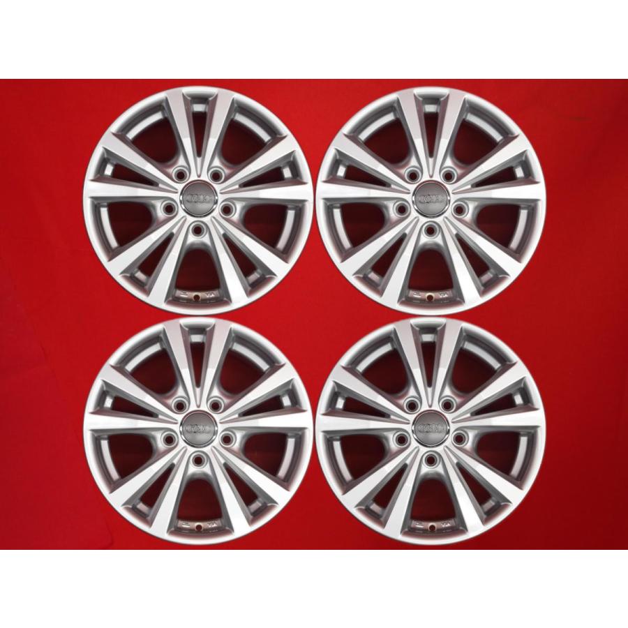 AGA エージーエー Dorf ドルフ 中古ホイール 4本 6J 15インチ PCD112 5 