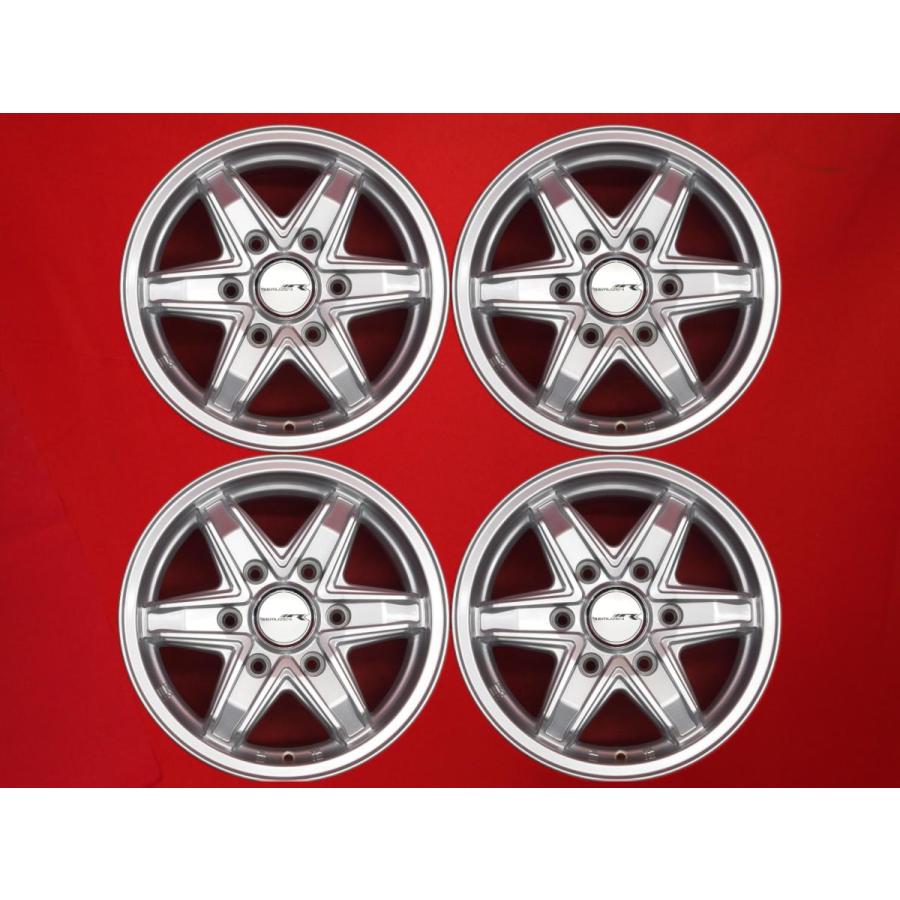 REMUZEN レミューゼン 中古ホイール 4本 6J 15インチ PCD139.7 6穴 +33 