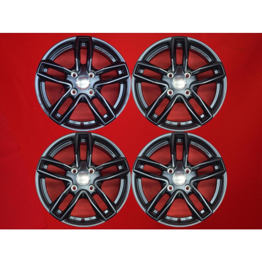 EUROTECH ユーロテック GAYA5 ガヤ5 中古ホイール 4本 6J 15インチ