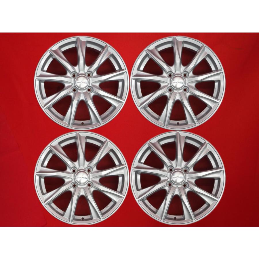 DUFACT デュファクト DT9 中古ホイール 4本 6J 16インチ PCD100 4穴 +