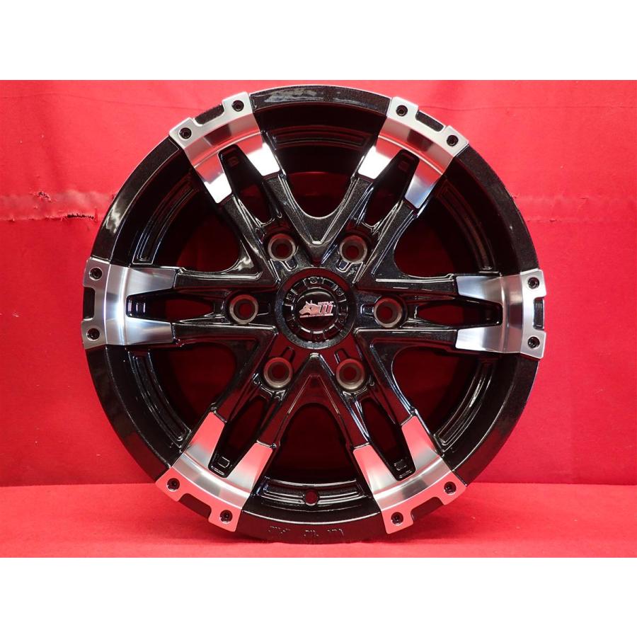 MAD CROSS マッドクロス WOLF 6X2 SPOKE DESING 中古ホイール 4本 6J 