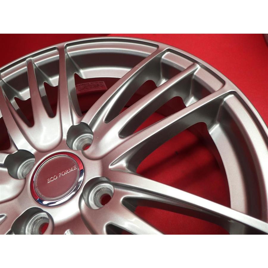ECO FORME エコフォルム SE-18 中古ホイール 4本 5J 16インチ PCD100 4