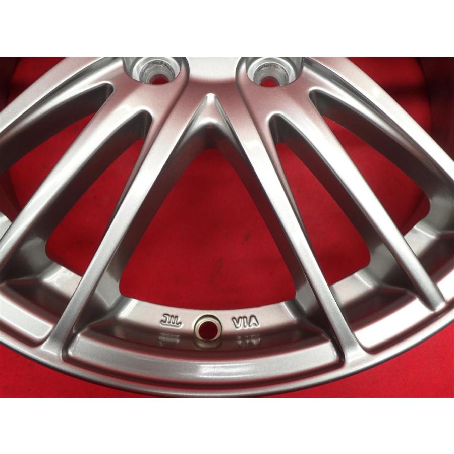 ECO FORME エコフォルム SE-18 中古ホイール 4本 5J 16インチ PCD100 4