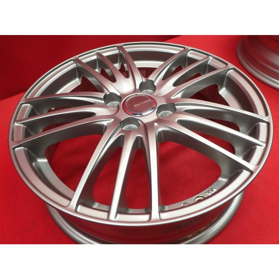 ECO FORME エコフォルム SE-18 中古ホイール 4本 5J 16インチ PCD100 4