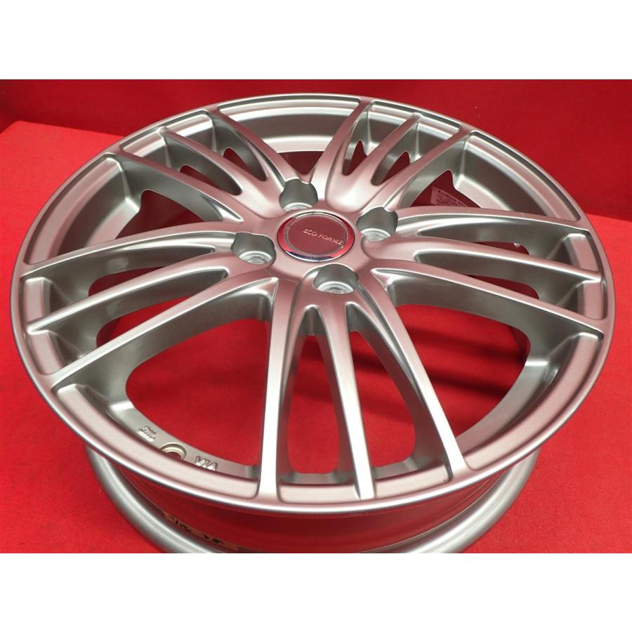 ECO FORME エコフォルム SE-18 中古ホイール 4本 5J 16インチ PCD100 4