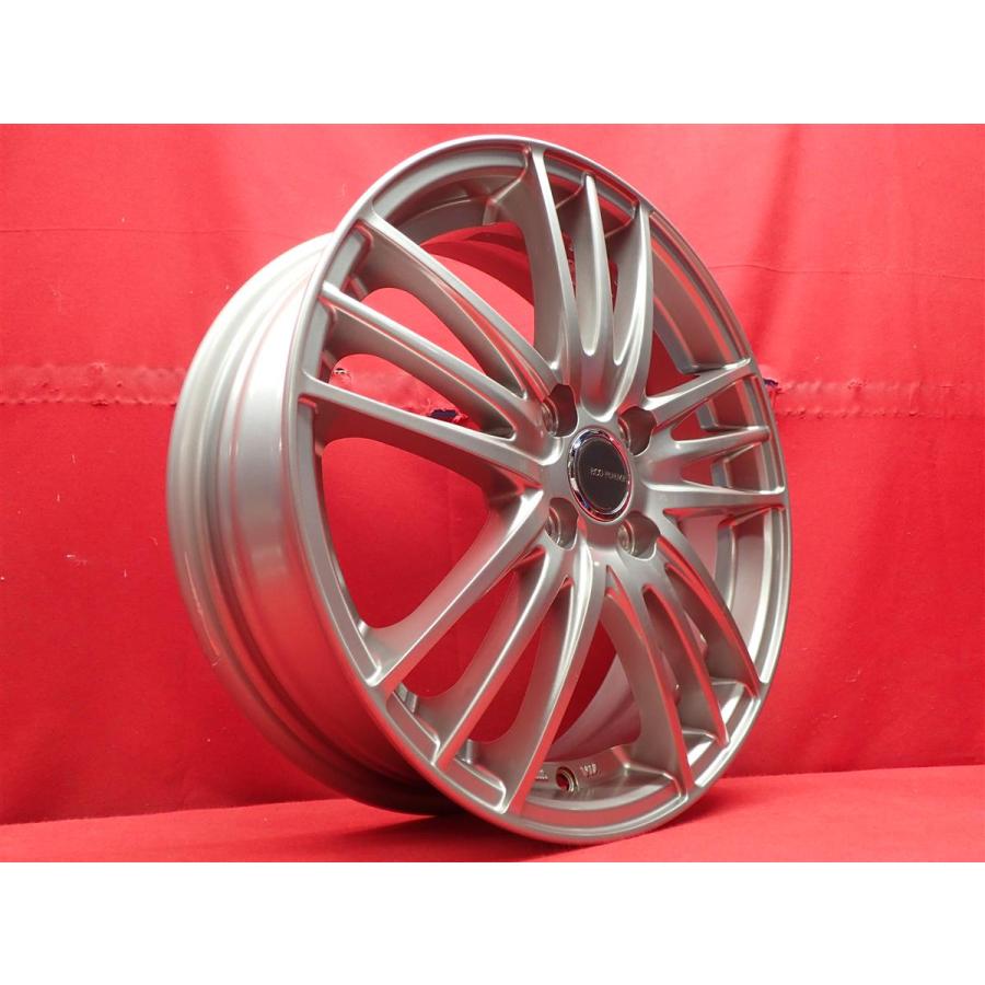 ECO FORME エコフォルム SE-18 中古ホイール 4本 5J 16インチ PCD100 4