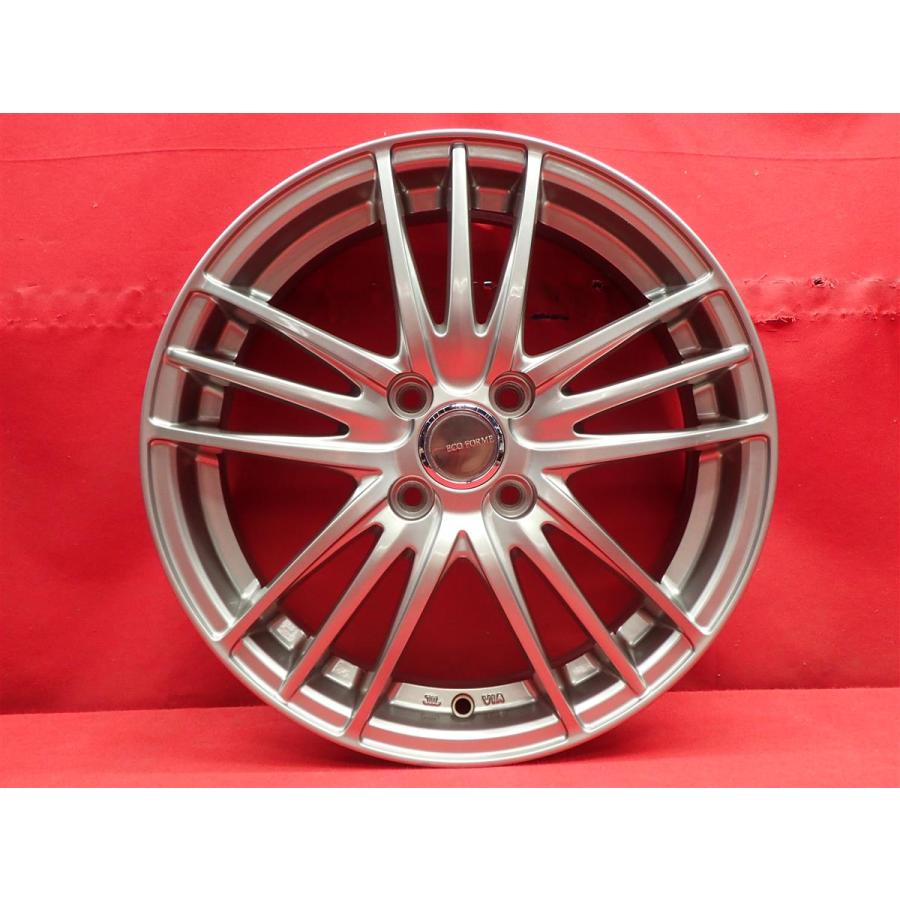 ECO FORME エコフォルム SE-18 中古ホイール 4本 5J 16インチ PCD100 4