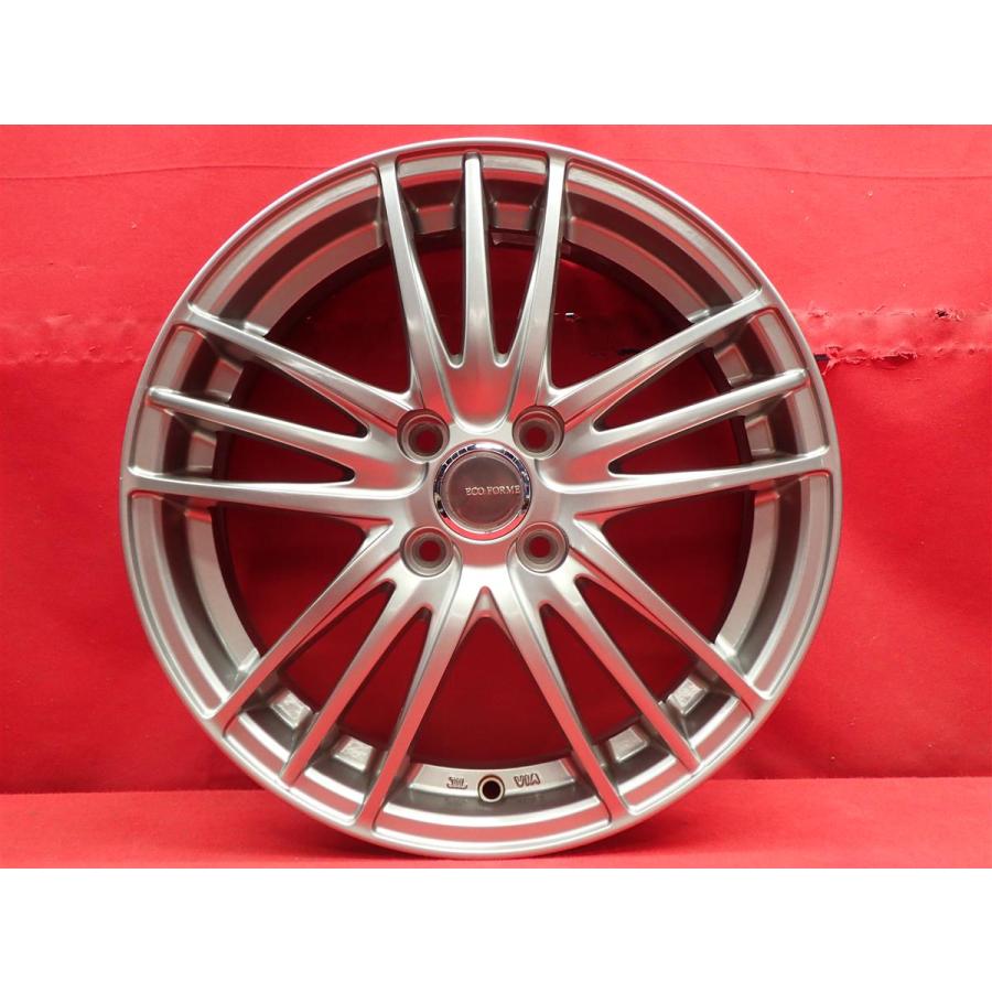 ECO FORME エコフォルム SE-18 中古ホイール 4本 5J 16インチ PCD100 4