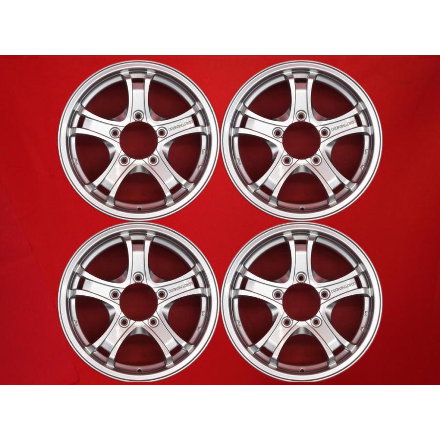 KEELER FORCE 5 スポーク 中古ホイール 4本 5.5J 16インチ PCD139.7 5