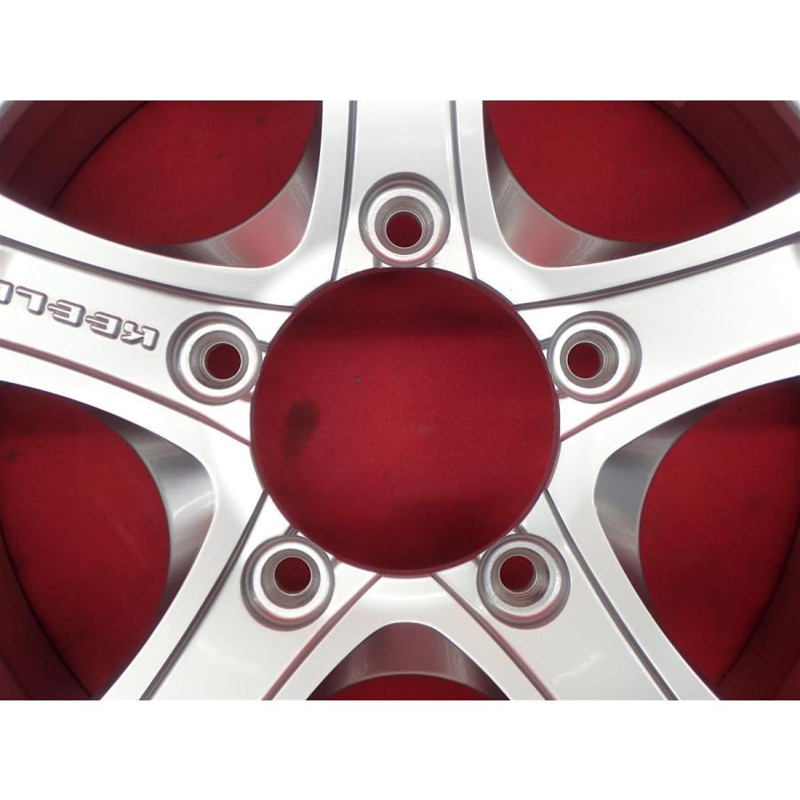 KEELER FORCE 5 スポーク 中古ホイール 4本 5.5J 16インチ PCD139.7 5