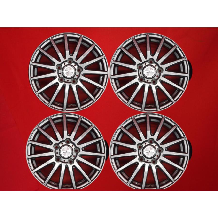 ザイン RACING レーシング 中古ホイール 4本 6J 15インチ PCD114.3 5穴