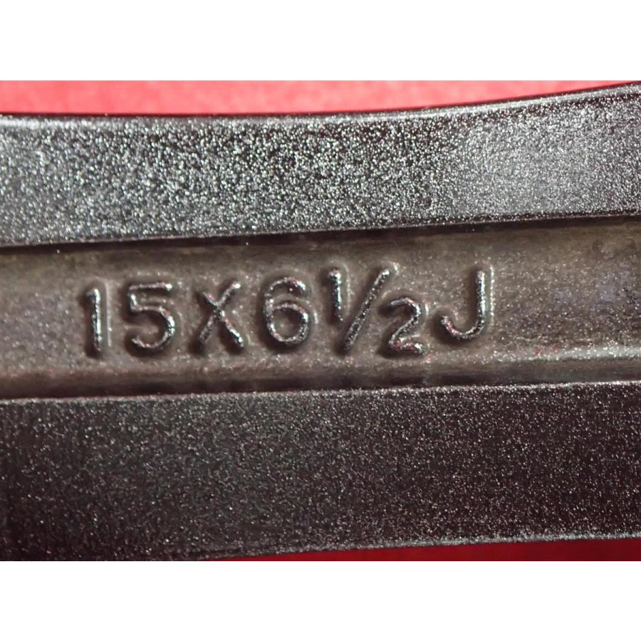 GRASS ZX 中古ホイール 4本 6.5J 15インチ PCD1005穴 +40 ハブ54