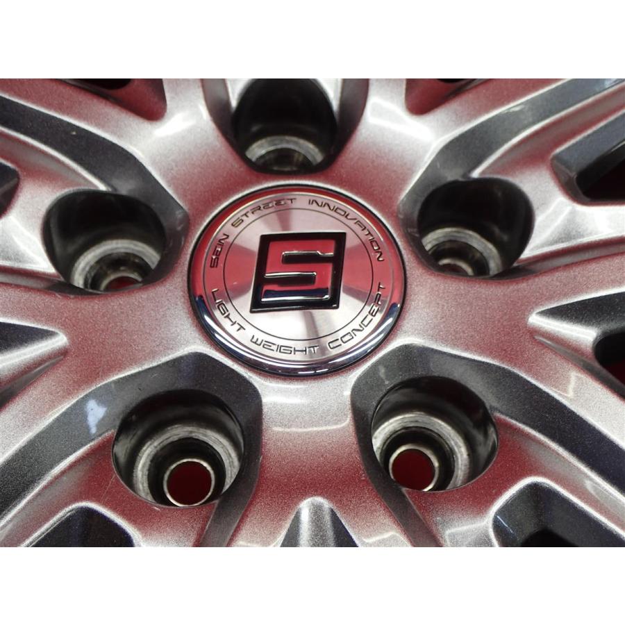 SEIN ザイン SS 中古ホイール 4本 6J 15インチ PCD114.3 5穴 +45 ハブ