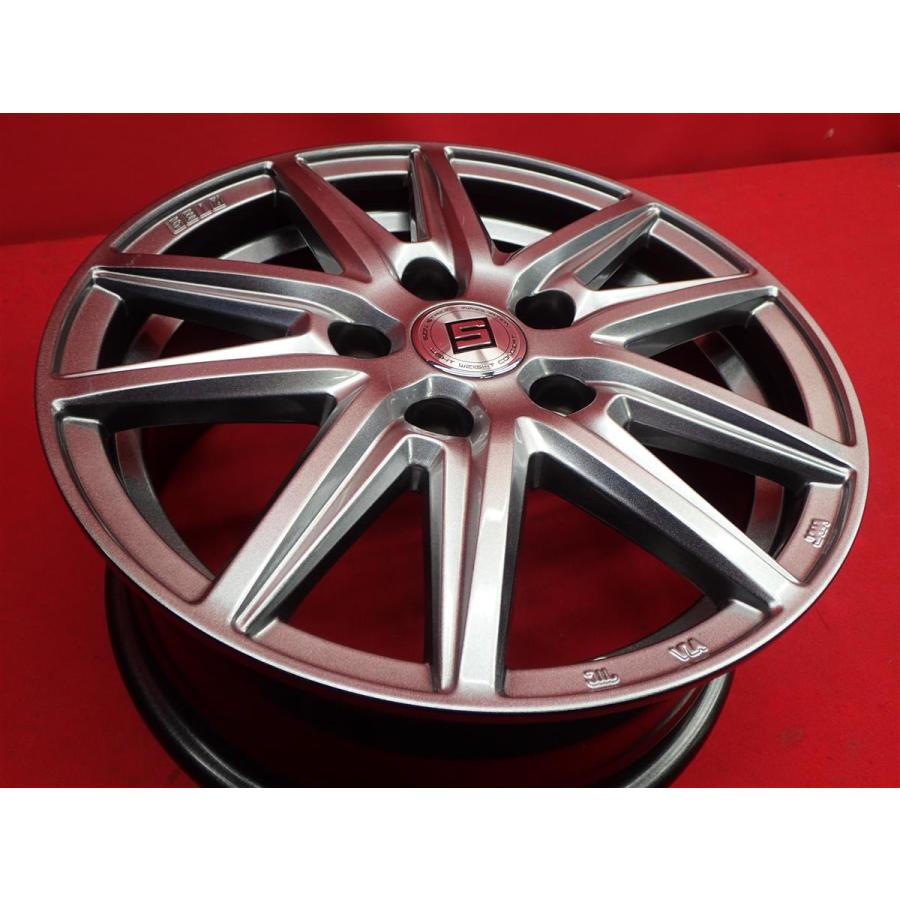 SEIN ザイン SS 中古ホイール 4本 6J 15インチ PCD114.3 5穴 +45 ハブ 