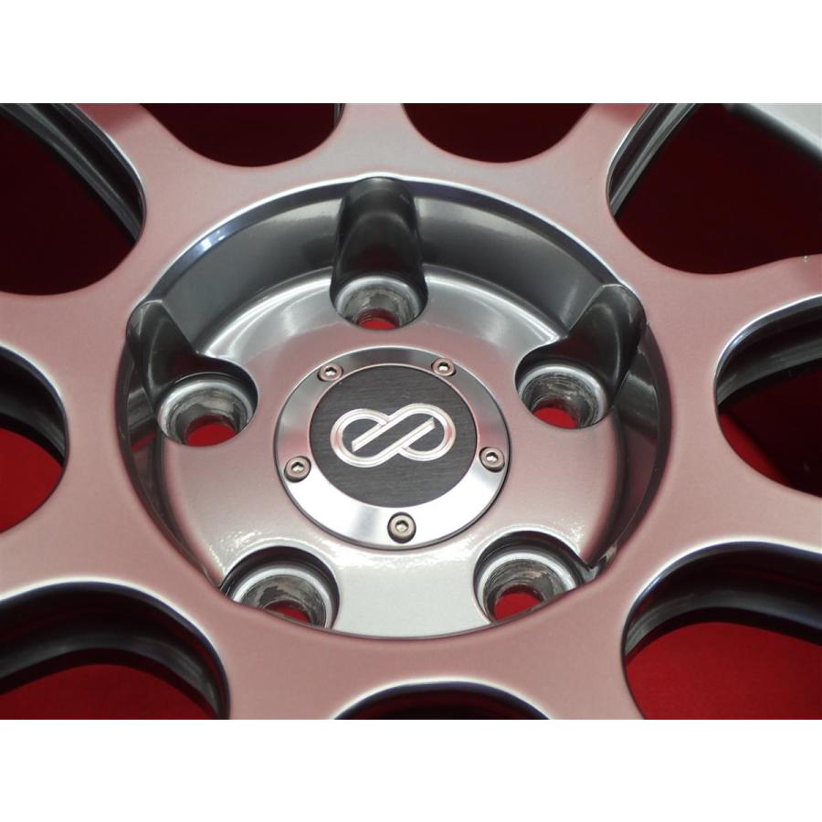 MATduRA製法 軽量 ENKEI エンケイ RSM9 中古ホイール 4本 8J 18