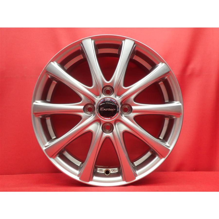 Exsteer+2 plus2 プラス2 中古ホイール 4本 4.5J 15インチ PCD100 4穴 