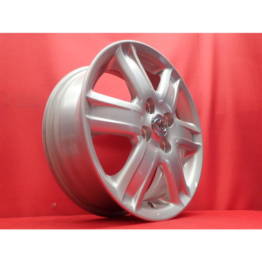 TOYOTA トヨタ iQ 純正 中古ホイール 4本 5J 15インチ PCD100 4穴 +45