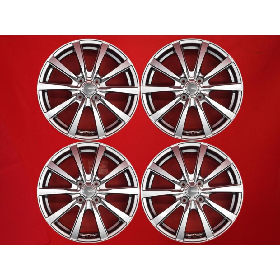 GRASS ZX 中古ホイール 4本 5.5J 16インチ PCD100 4穴 +42 ハブ67