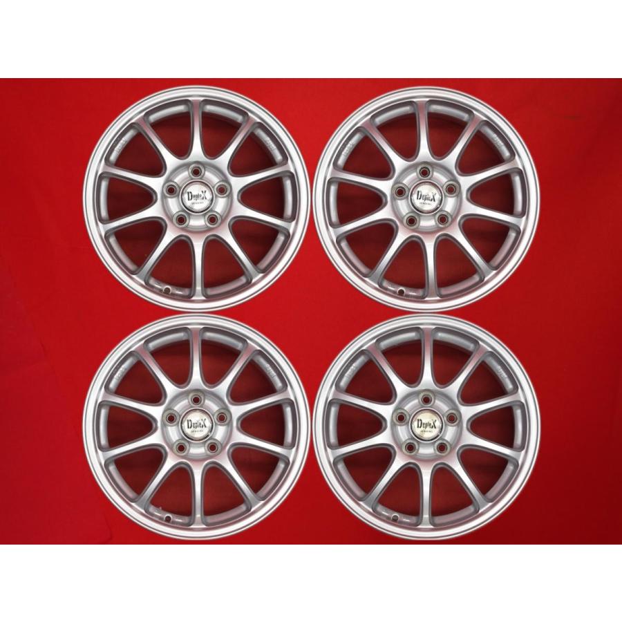 【中古①】5次元ホイール1本6J1004穴オフセット？71RS165/50R15 Deplex Rayed 中古ホイール 4本 6J 15インチ PCD100 5穴 +45 ハブ67