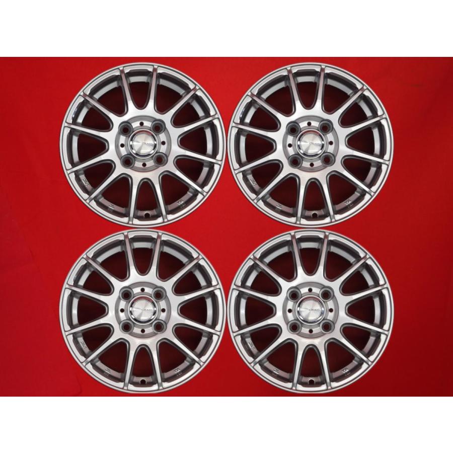 GRASS SC 中古ホイール 4本 5J 13インチ PCD100 4穴 +35 ハブ67 プロ