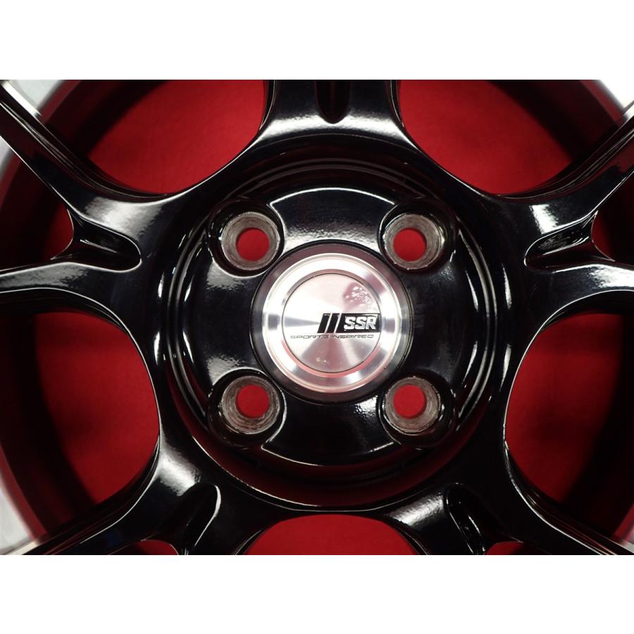 FFT-R製法 軽量 SSR GTX02 ジーティーエックスゼロツー 中古ホイール 4