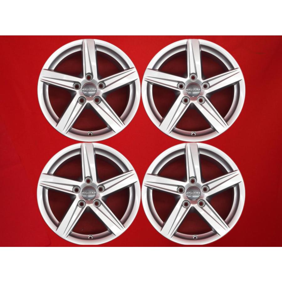 AUDI アウディ A3 8V 純正 中古ホイール 4本 7J 16インチ PCD112 5穴 +