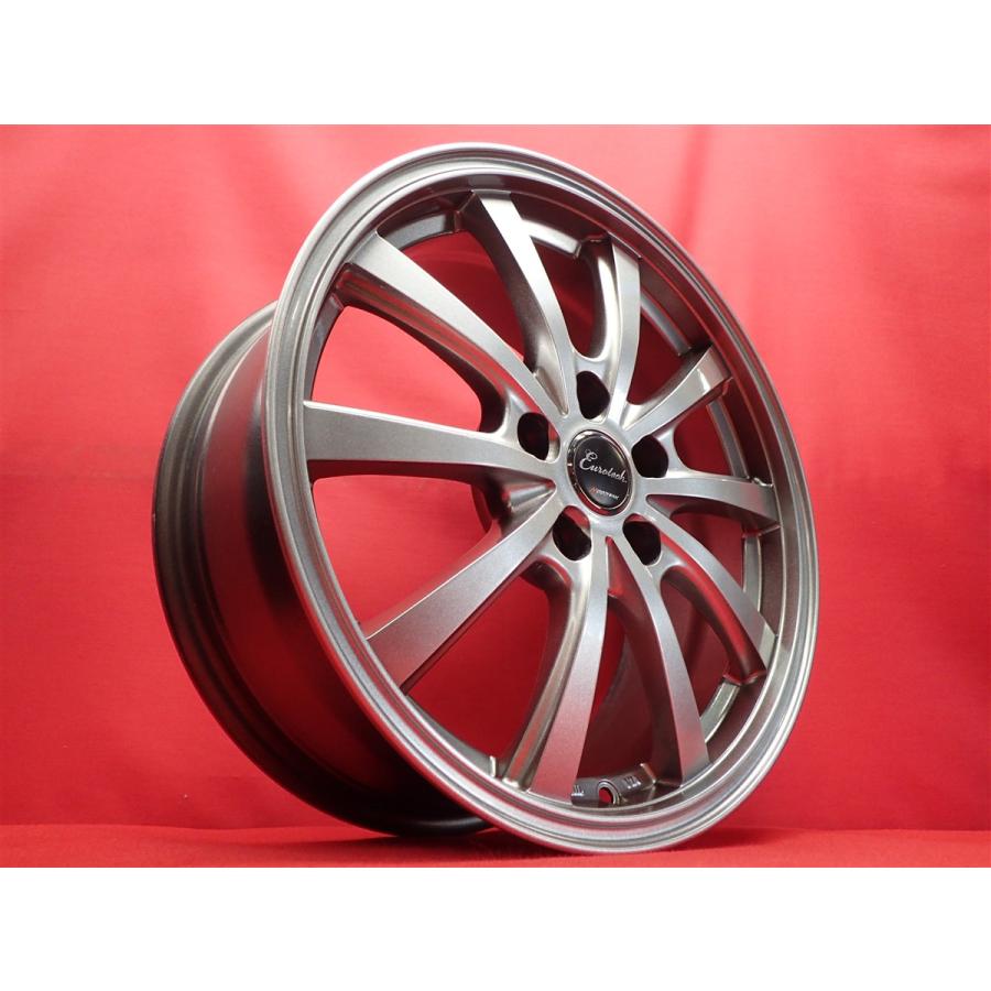Eurotech G-HOMMAGE 16インチホイール 5H 4本セット Eurotech ユーロテック G-HOMMAGE ジーオマージュ 中古ホイール 4本 7J