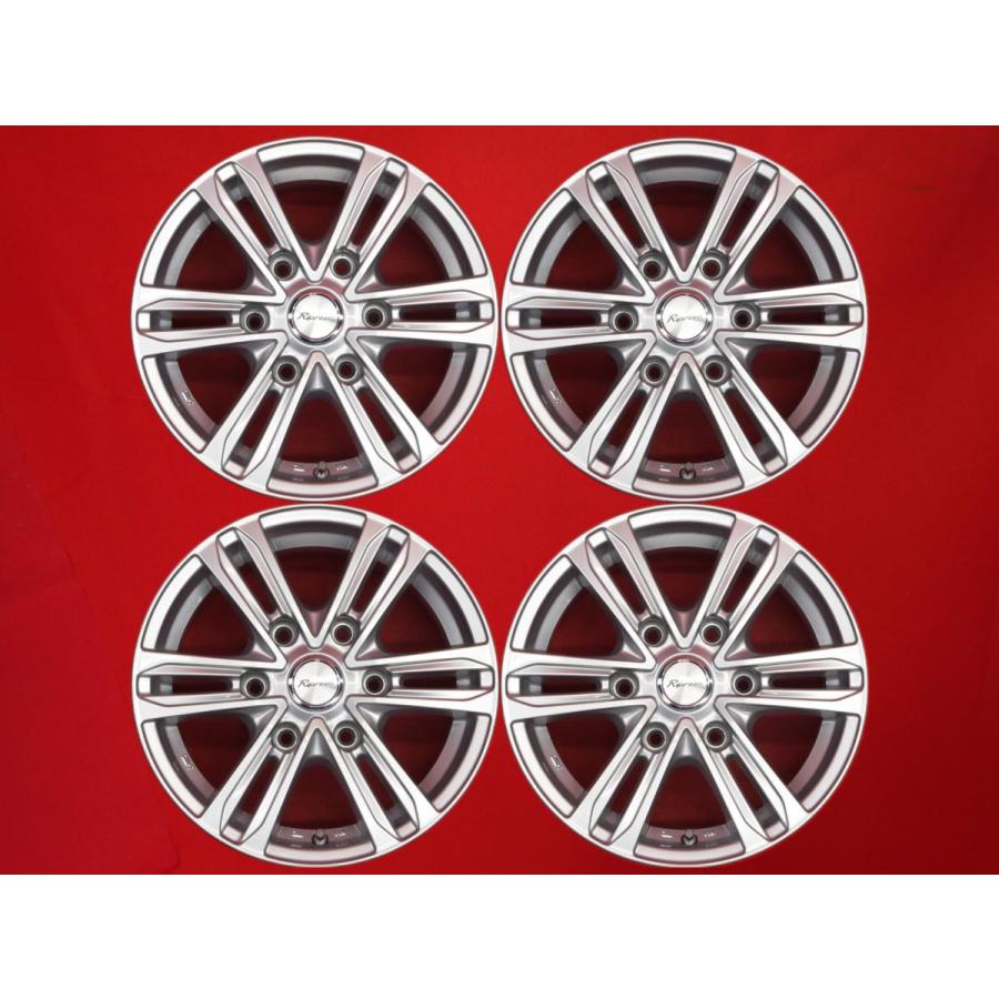 YFC Ripresa S リプレーザS 社外ホイール 15インチ 4本 6J6HPCD139.7+33 ハイエース等　(MHB447)クレジットカード QRコード決済可能 YFC Ripresa S リプレーザS 社外ホイール 15インチ 4本 6J6HPCD139.7+