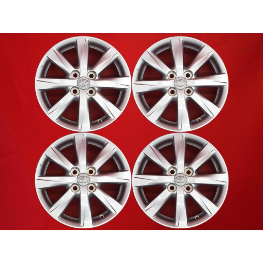 TOYOTA トヨタ アクア 純正 中古ホイール 4本 5J 15インチ PCD100 4穴