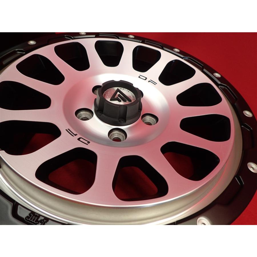 DELTAFORCE デルタフォース OVAL オーバル 中古ホイール 4本 7J 16