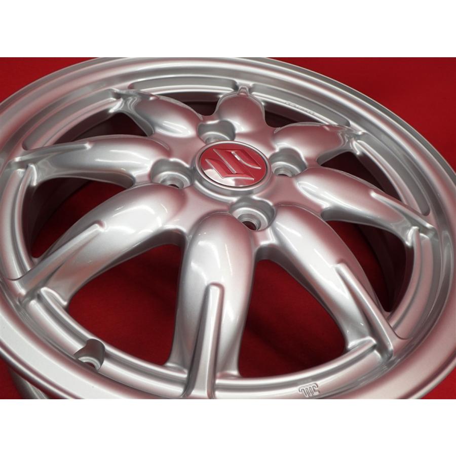 ENKEI製 軽量 SUZUKI スズキ アルト HA36S X 純正 中古ホイール 4本