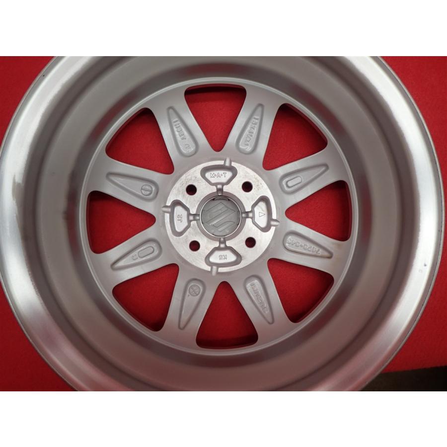 ENKEI製 軽量 SUZUKI スズキ アルト HA36S X 純正 中古ホイール 4本