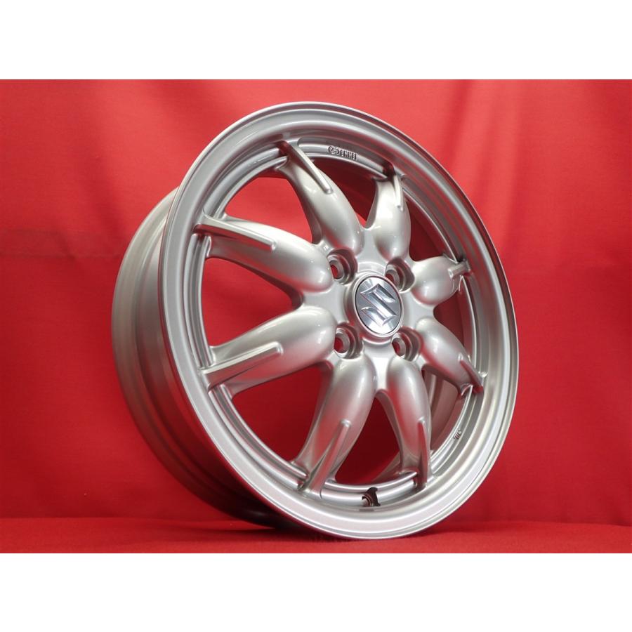 ENKEI製 軽量 SUZUKI スズキ アルト HA36S X 純正 中古ホイール 4本