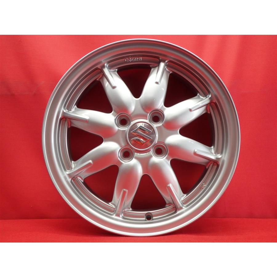 ENKEI製 軽量 SUZUKI スズキ アルト HA36S X 純正 中古ホイール 4本
