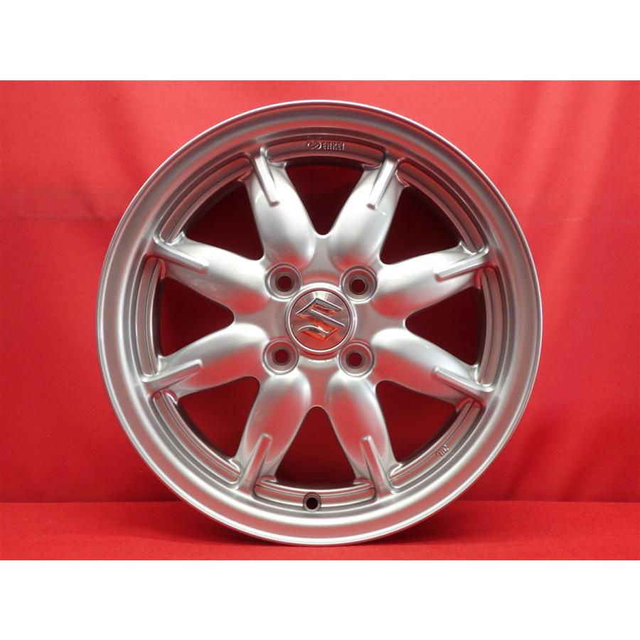 ENKEI製 軽量 SUZUKI スズキ アルト HA36S X 純正 中古ホイール 4本