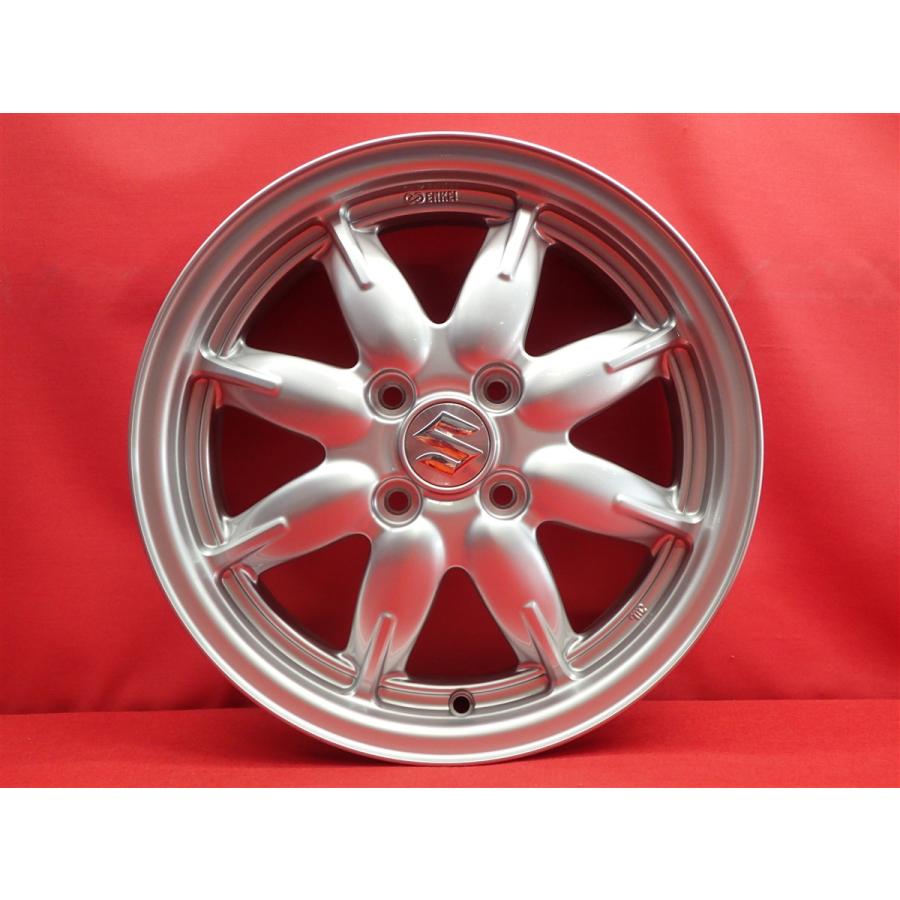 ENKEI製 軽量 SUZUKI スズキ アルト HA36S X 純正 中古ホイール 4本