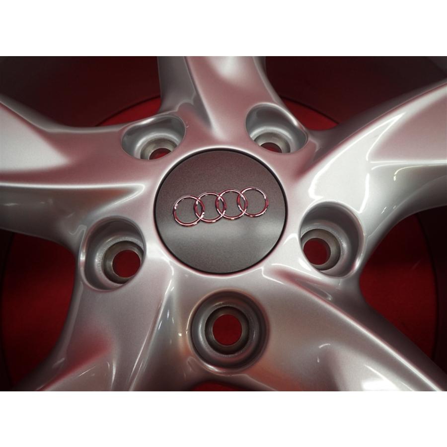 AUDI アウディ A3 8V 純正 オプション 5アーム ヘリカ デザイン 中古ホイール 4本 6.5J 17インチ PCD112 5穴 +43 ハブ57 8V5071497 aa17の画像