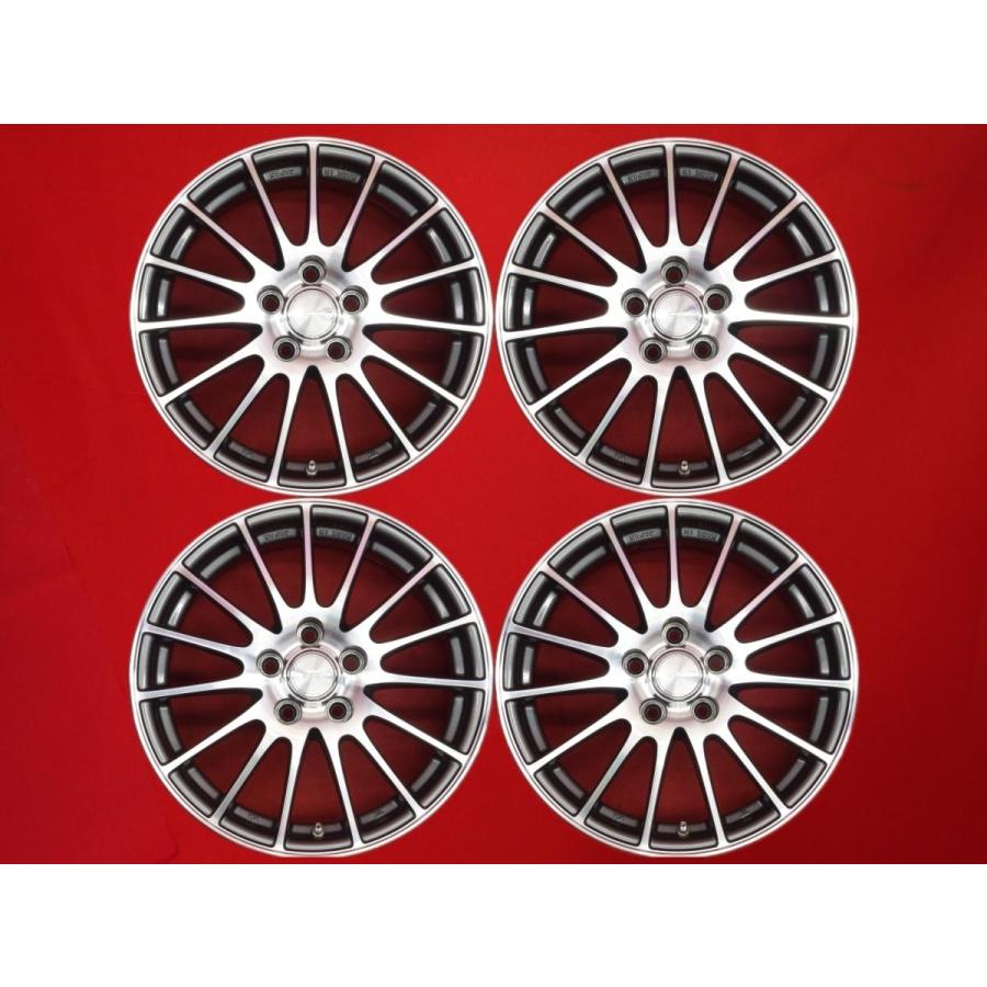 ECO FORME エコ フォルム CRS101 5H 中古ホイール 4本 6J 15インチ