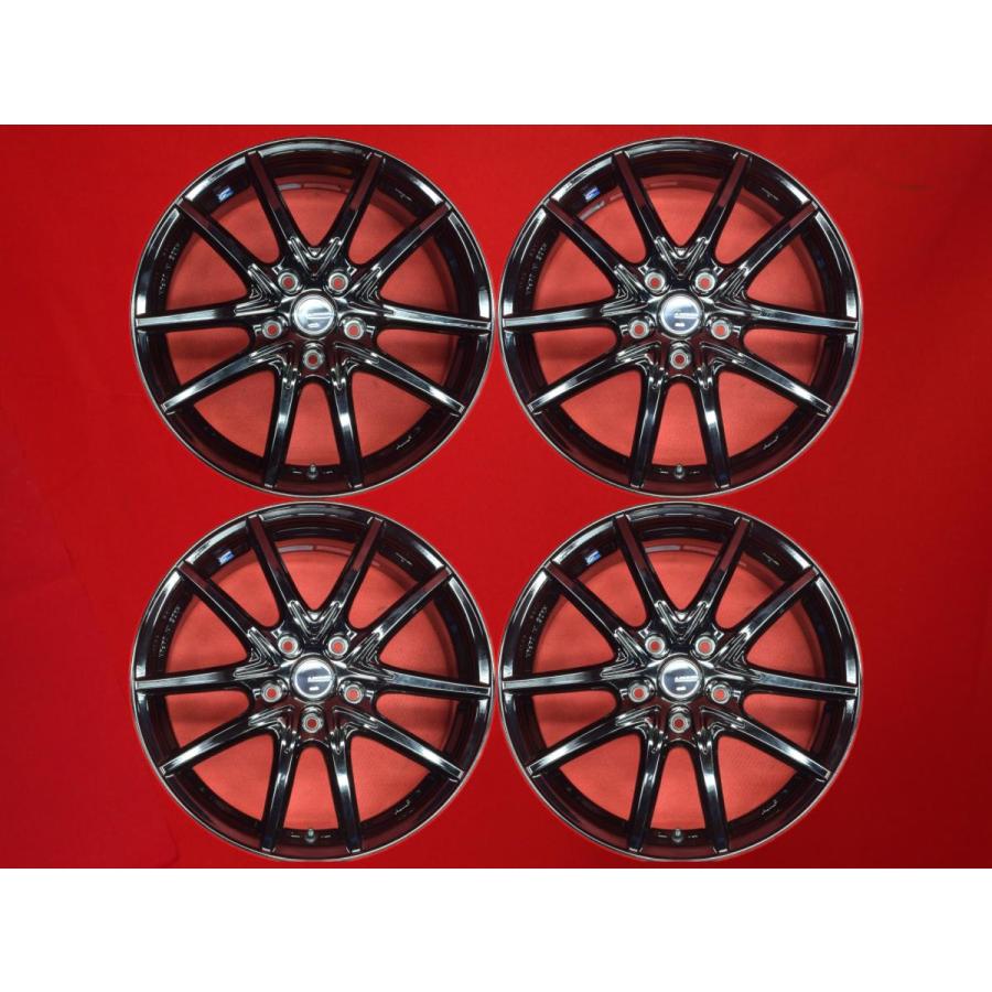軽量 WEDS LEONIS レオニス NAVIA01 NEXT 中古ホイール 4本 7J 17 