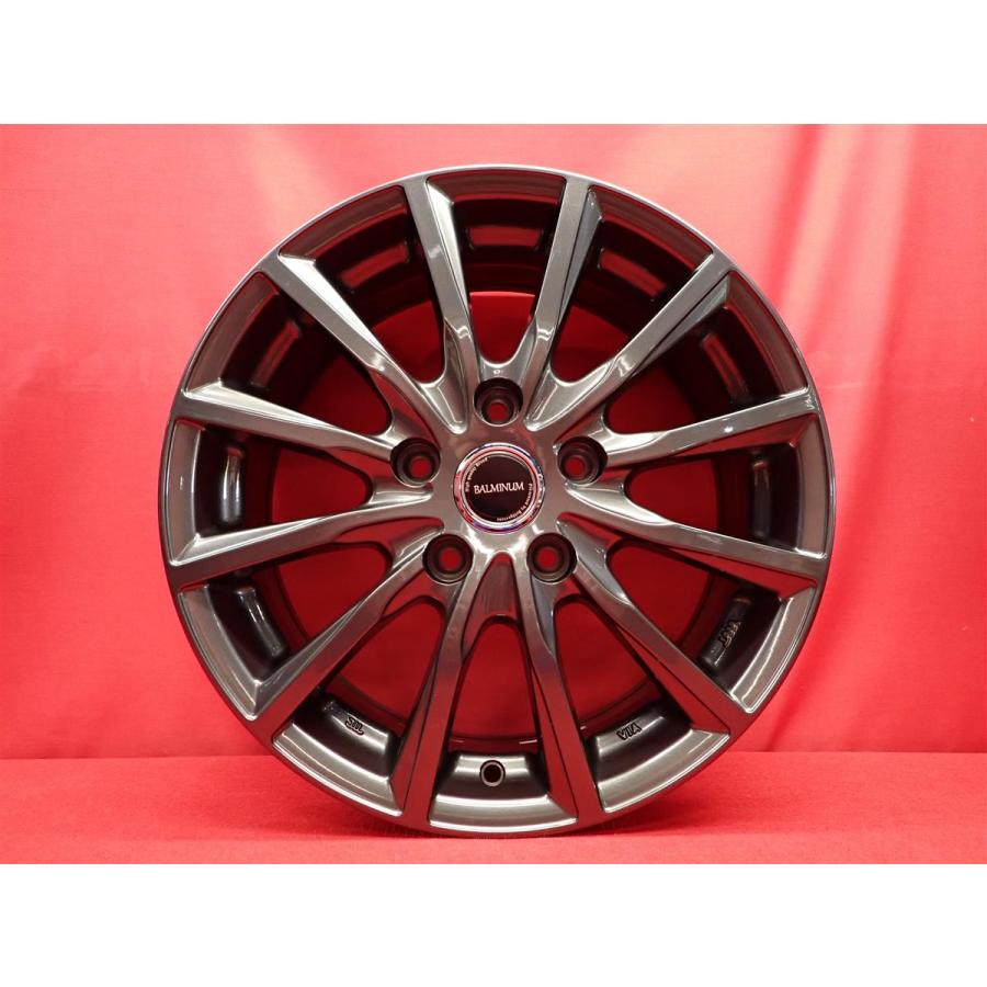 バルミナ BALMINUM AR 12 中古ホイール 4本 6.5J 16インチ PCD114.3 5