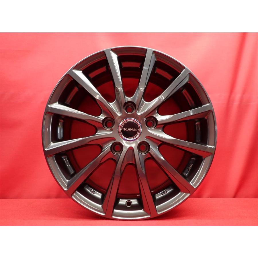 バルミナ BALMINUM AR 12 中古ホイール 4本 6.5J 16インチ PCD114.3 5