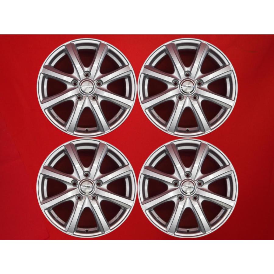 MACBES マクベス MB8 エムビーエイト 中古ホイール 4本 6.5J 16インチ 