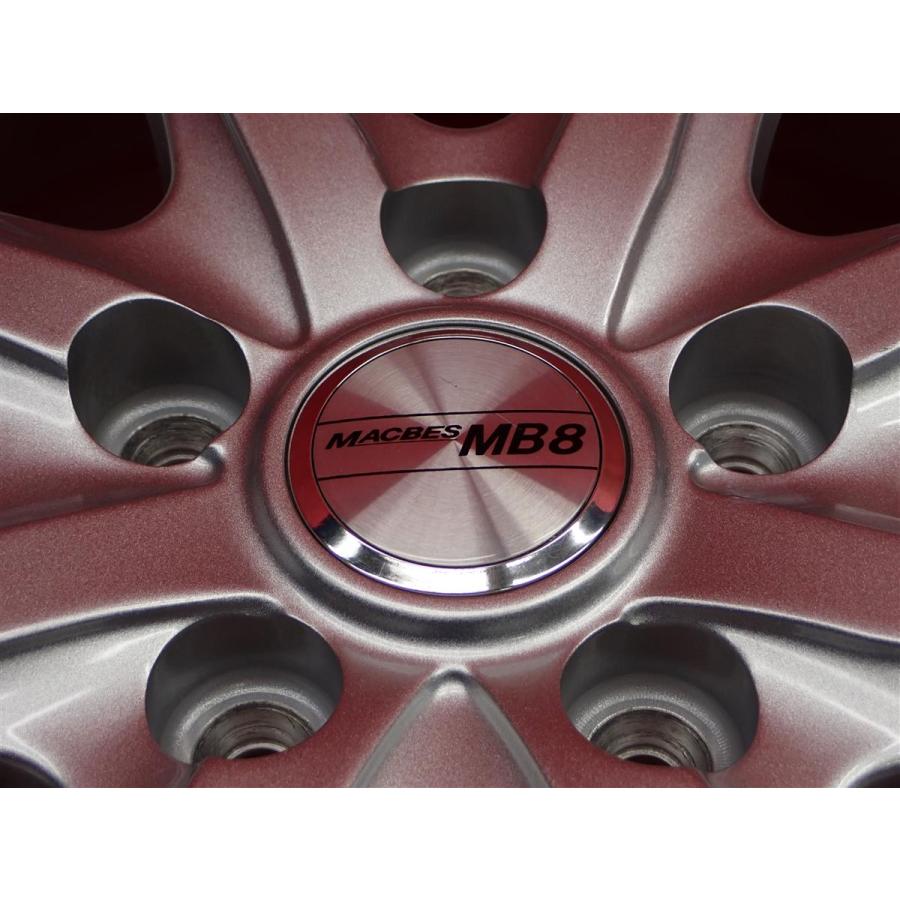 MACBES マクベス MB8 エムビーエイト 中古ホイール 4本 6.5J 16インチ 