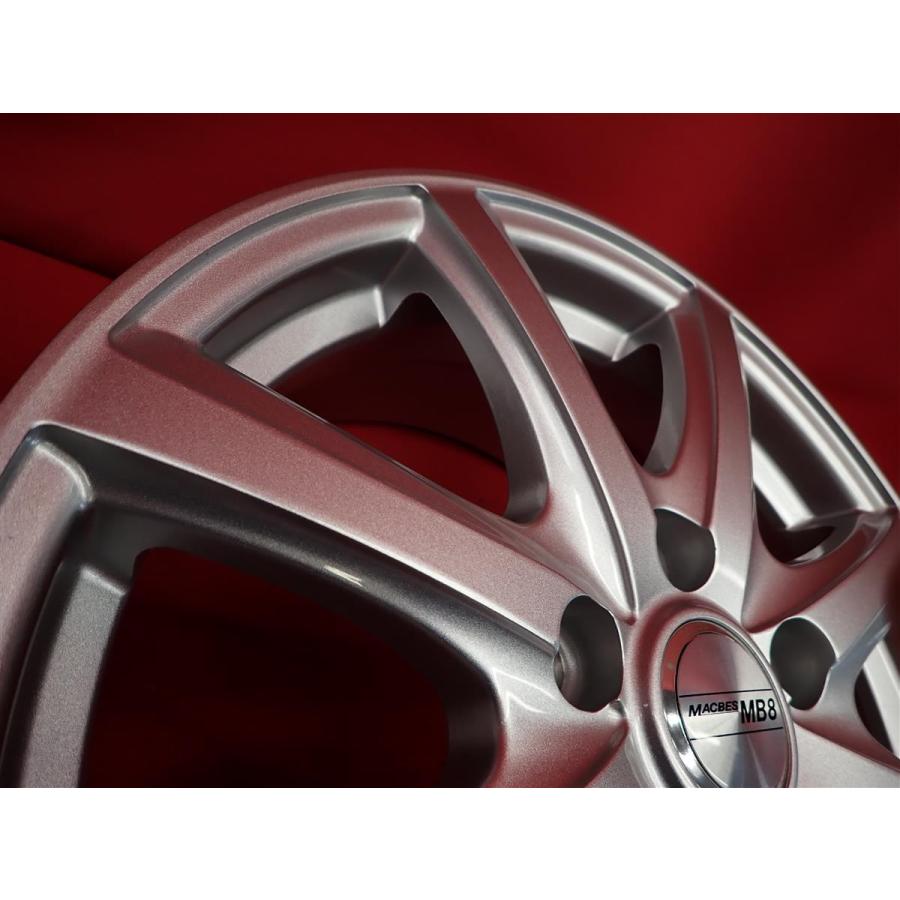 MACBES マクベス MB8 エムビーエイト 中古ホイール 4本 6.5J 16インチ
