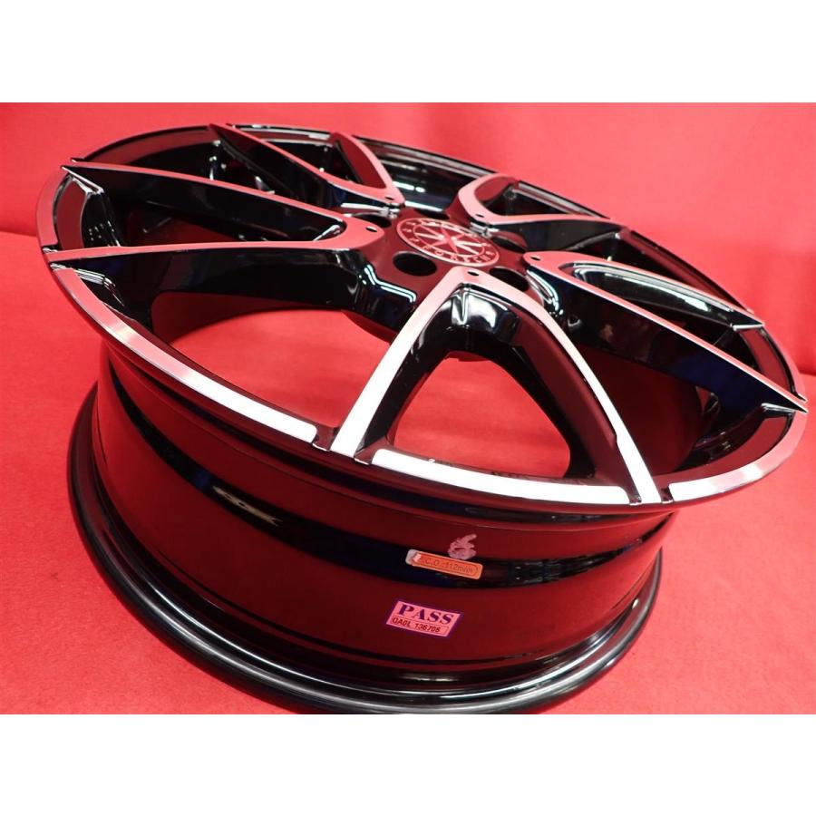 EURO FORSCH ユーロフォルシュ H844 中古 ホイール 4本 6.5J 18インチ