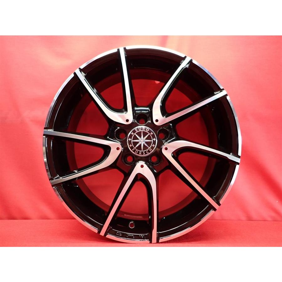 EURO FORSCH ユーロフォルシュ H844 中古 ホイール 4本 6.5J 18インチ