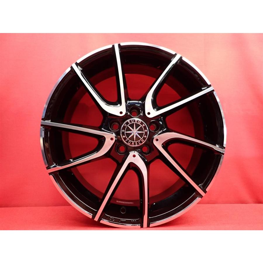 EURO FORSCH ユーロフォルシュ H844 中古 ホイール 4本 6.5J 18インチ