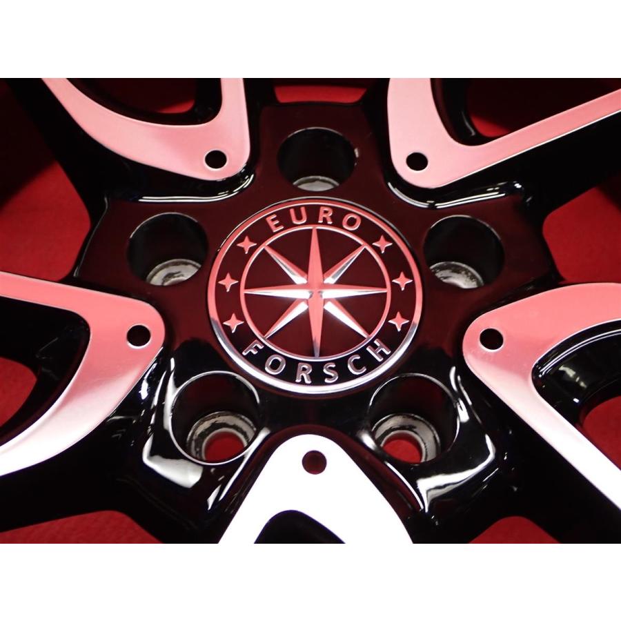 EURO FORSCH ユーロフォルシュ H844 中古 ホイール 4本 6.5J 18インチ