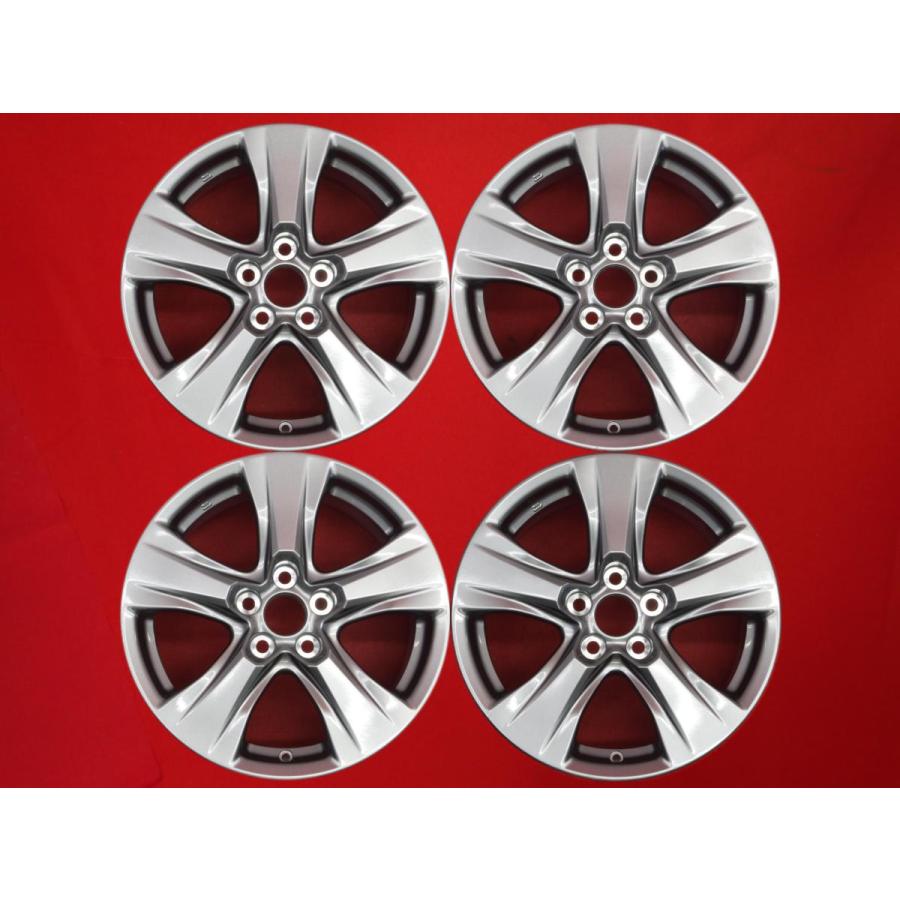 TOYOTA トヨタ RAV4 52/54 X純正 中古ホイール 4本 7J 17インチ PCD114 