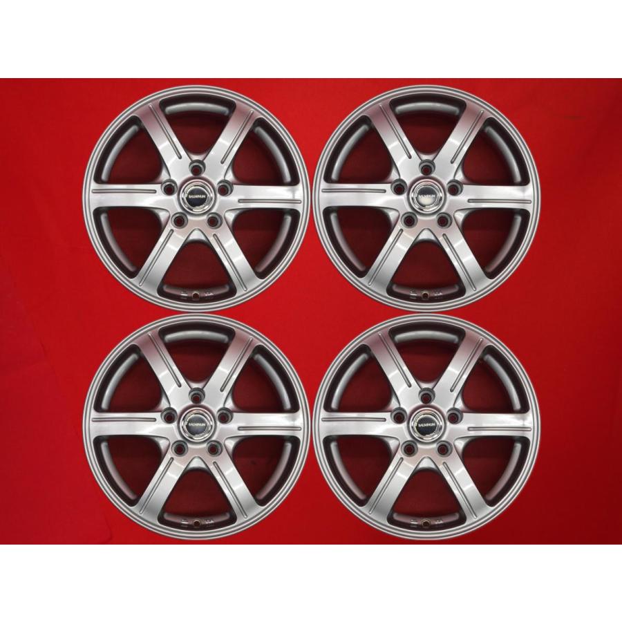 BS BALMINUM GR6 バルミナ 社外ホイール 16インチ 4本 6.5J5HPCD114.3+38 アルファード ヴェルファイア等　(VHE288)クレジットカード QRコード決済可能 BALMINUM GR6(バルミナ/ジーアールシックス) | ホイール | 商品情報